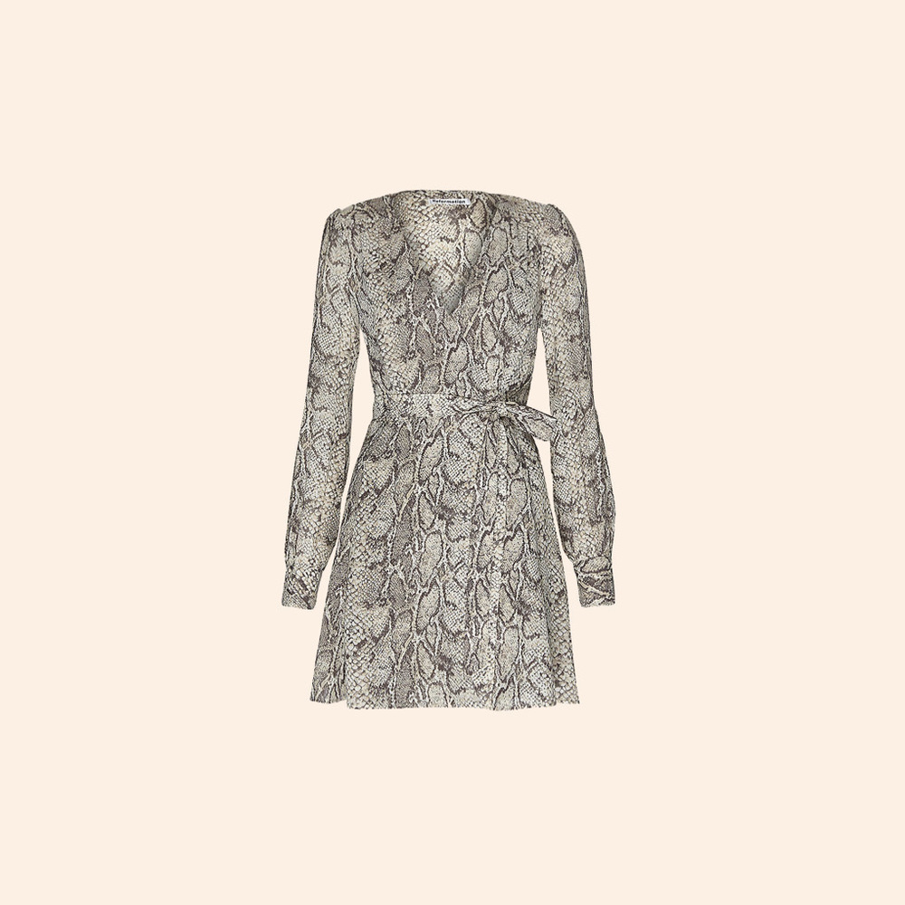 Reformation Offset Dress (Python) - Picture 2 of 5